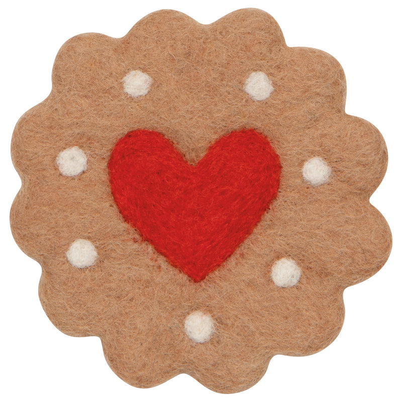 Jubilee - Cookies Felt Coasters Set of 4 Assorted