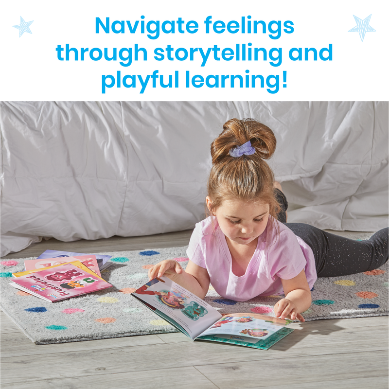 hand2mind Feelings Family Book Set - Loved, Excited, Nervous, Lonely & Frustrated - image 10