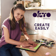 OKTO - COLORING WITH CLAY BY NUMBERS - PANDA - Limolin 