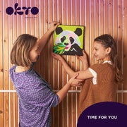 OKTO - COLORING WITH CLAY BY NUMBERS - PANDA - Limolin 