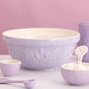 Mason Cash In the Meadow Tulip Mixing Bowl, Lilac – product view