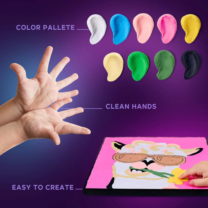 OKTO - COLORING WITH CLAY BY NUMBERS - LLAMA - Limolin 