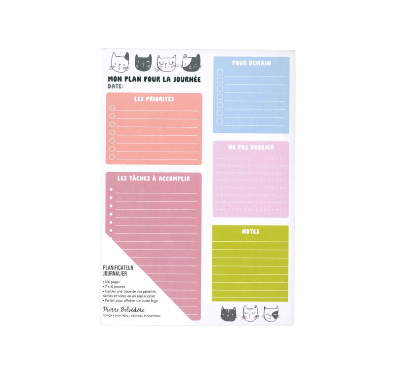 PLANNING NOTEPAD- CATS