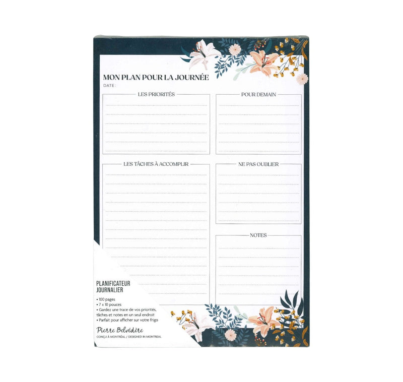 PLANNING NOTEPAD-FLOWERS
