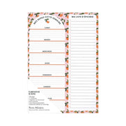 PLANNING NOTEPAD-ORANGES