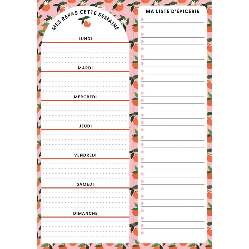 PLANNING NOTEPAD-ORANGES