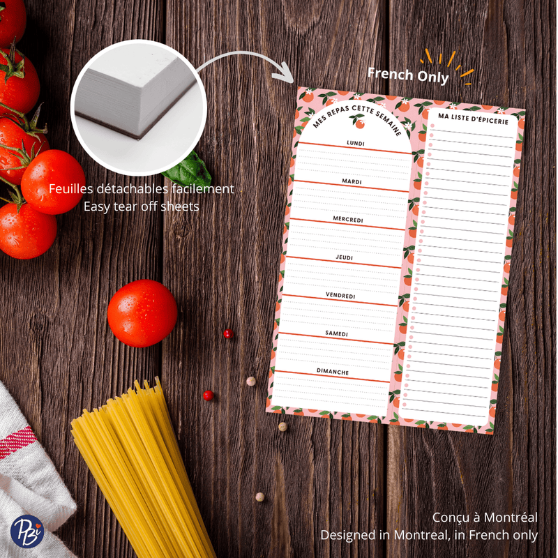 PLANNING NOTEPAD-ORANGES