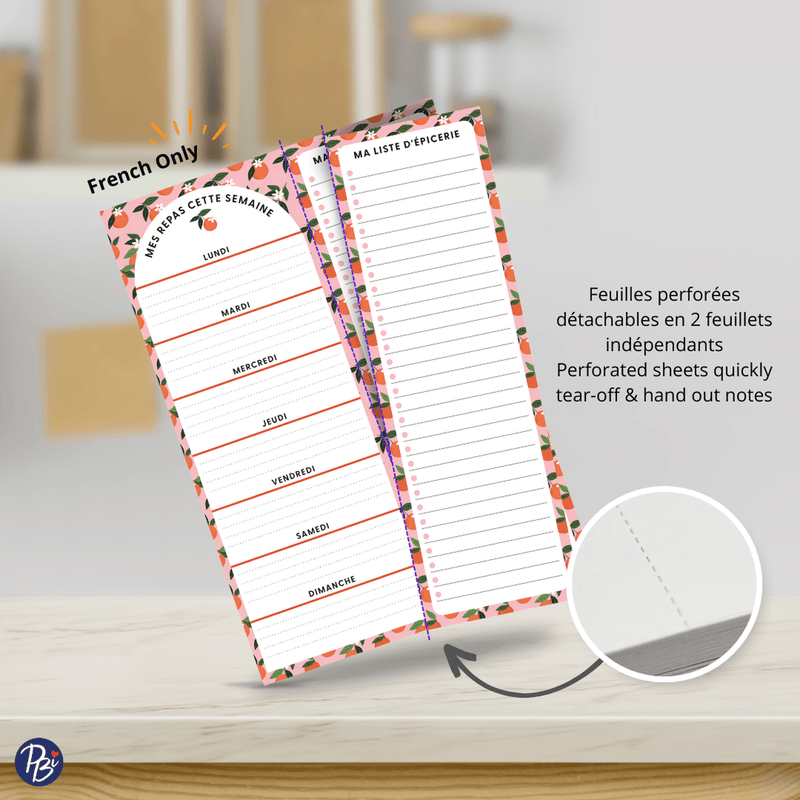 PLANNING NOTEPAD-ORANGES
