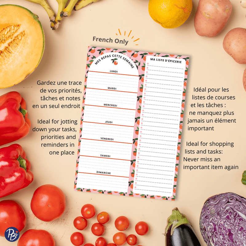 PLANNING NOTEPAD-ORANGES