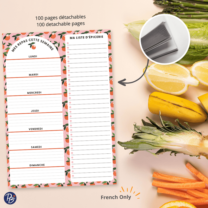 PLANNING NOTEPAD-ORANGES