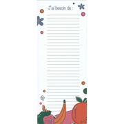 NOTEPAD- ÉPICERIE
