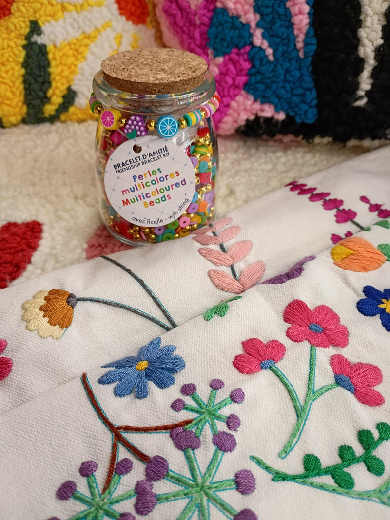DIY BEAD JAR MULTICOLOURED