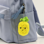 HAPPY PINEAPPLE DIY CROCHET KEY RING KIT