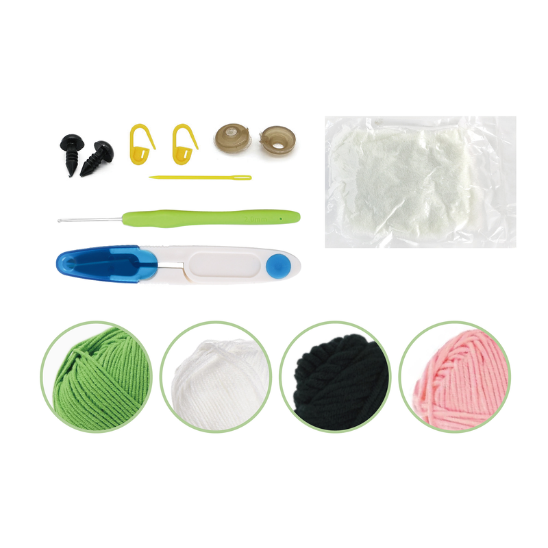 FROGGY DIY CROCHET KIT