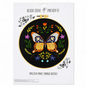 MIDNIGHT BUTTERFLY EMBROIDERY KIT