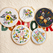 BUTTERFLY EMBROIDERY KIT