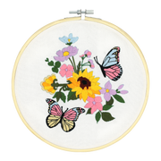 BUTTERFLY EMBROIDERY KIT