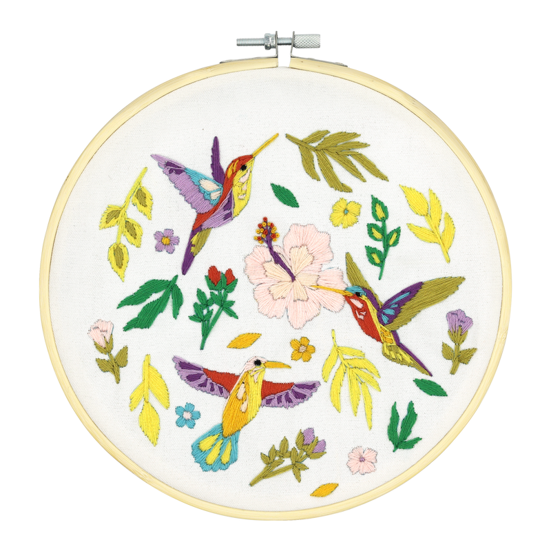FREE BIRD EMBROIDERY KIT