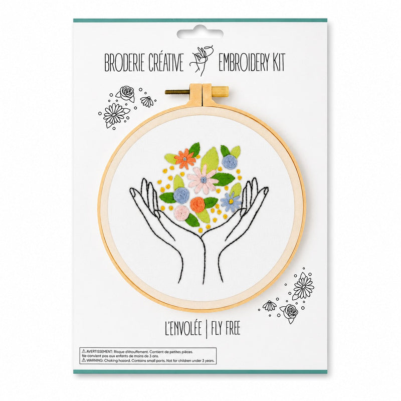 FLY FREE EMBROIDERY KIT