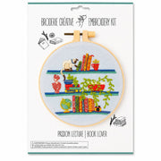 BOOK LOVER EMBROIDERY KIT