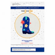 COWBOY MINI PUNCH NEEDLE KIT