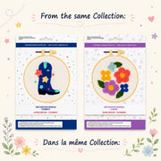 FLOWER MINI PUNCH NEEDLE KIT