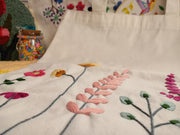 MEADOW FLOWERS TOTE BAG EMBROIDERY KIT