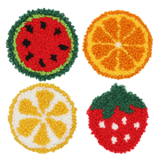 FRUITS PUNCH NEEDLE COASTER KIT