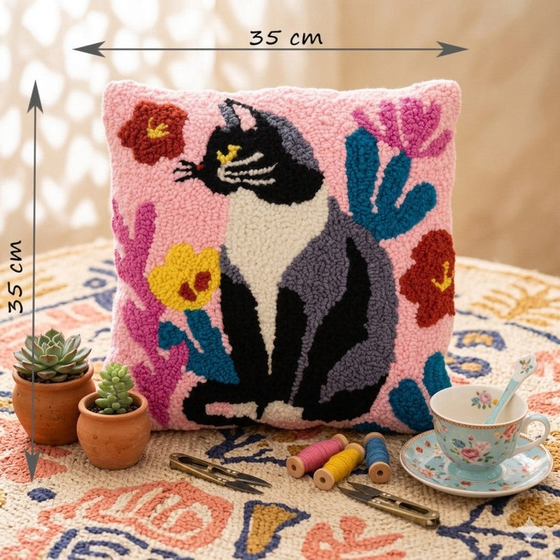 CAT PUNCH NEEDLE CUSHION KIT