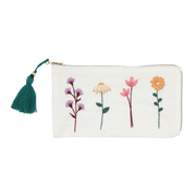 FLOWER EMBROIDERY POUCH KIT
