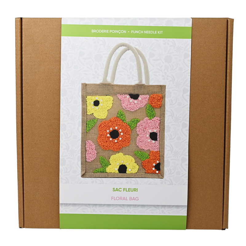 FLORAL PUNCH NEEDLE BAG