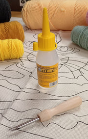 KITTY PUNCH NEEDLE RUG KIT