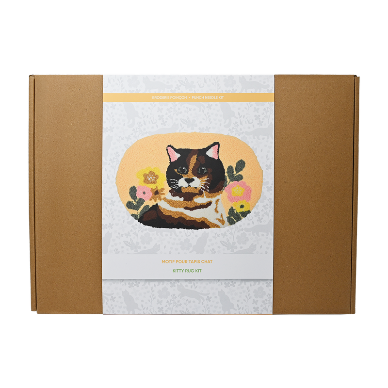 KITTY PUNCH NEEDLE RUG KIT