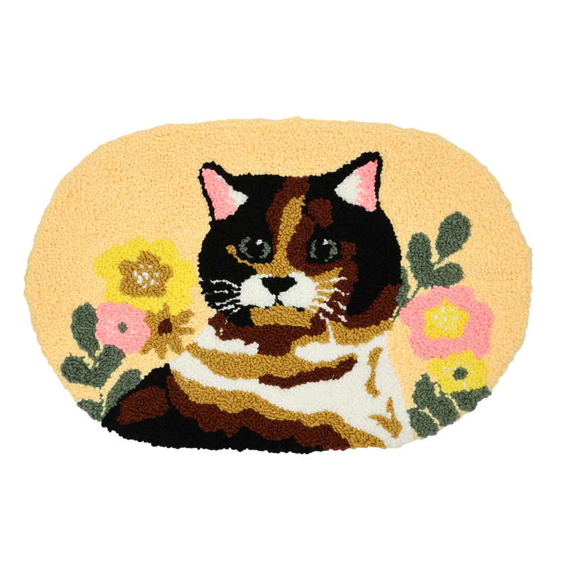 Broderie - KITTY PUNCH NEEDLE RUG KIT