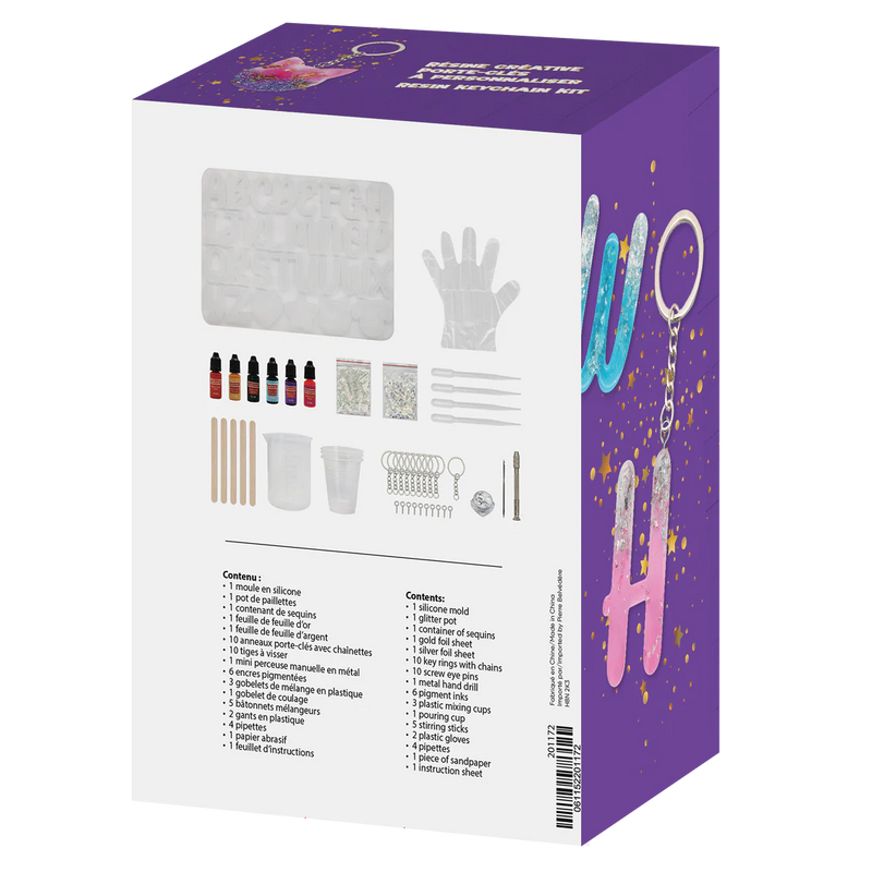 Broderie - RESIN KEYCHAIN KIT