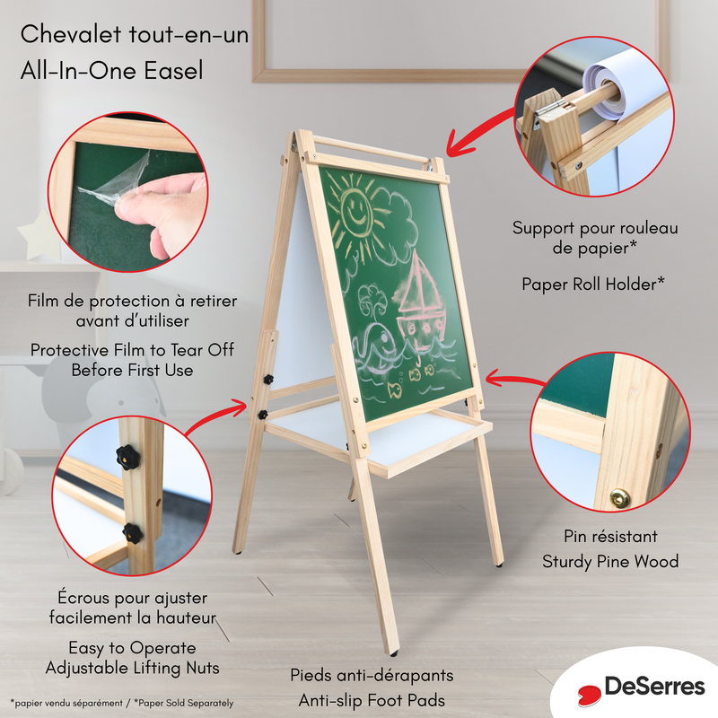 KID'S  ALL-IN-ONE EASEL
