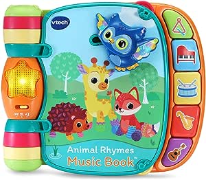 VTech Animal Rhymes Music Book baby toy
