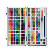 WATERCOLOUR KIT- 160 HALF PANS