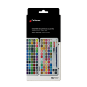 WATERCOLOUR KIT- 160 HALF PANS