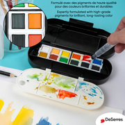WATERCOLOUR TRAVEL KIT-17 PIECES