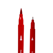 DOUBLE-TIP MARKERS-ASSORTED COLOURS-100 PIECES