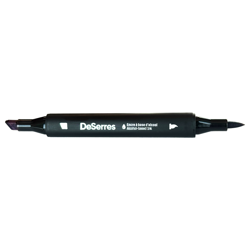 SET OF 48 ALCOHOL DUAL-TIP MARKERS