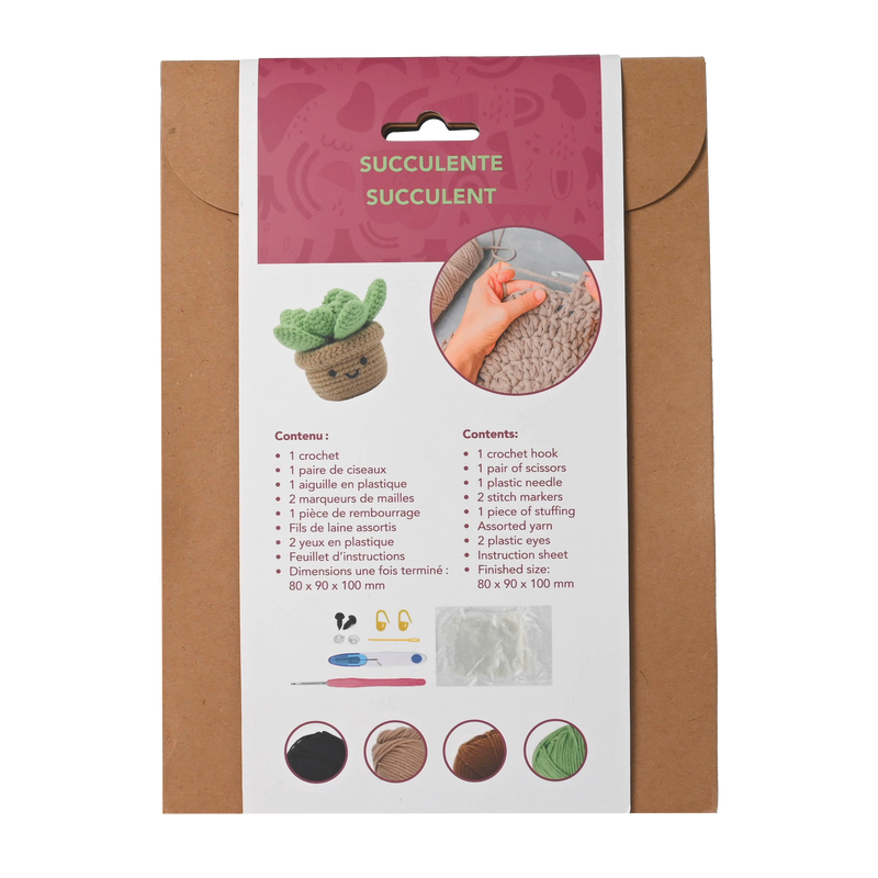SUCCULENT DIY CROCHET KIT
