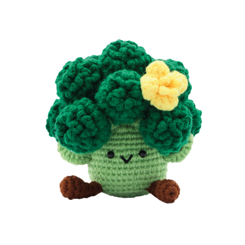 MINI BROCOLI BUDDY DIY CROCHET KIT