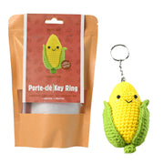 CORN KEYCHAIN DIY  CROCHET KIT