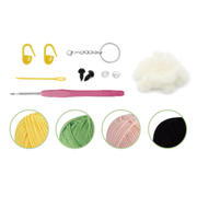 CORN KEYCHAIN DIY  CROCHET KIT