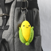 CORN KEYCHAIN DIY  CROCHET KIT