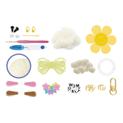 LITTLE BUNNY KEYCHAIN DIY CROCHET KIT