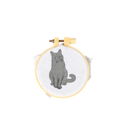 MITTENS KITTY CROSS STITCH KIT