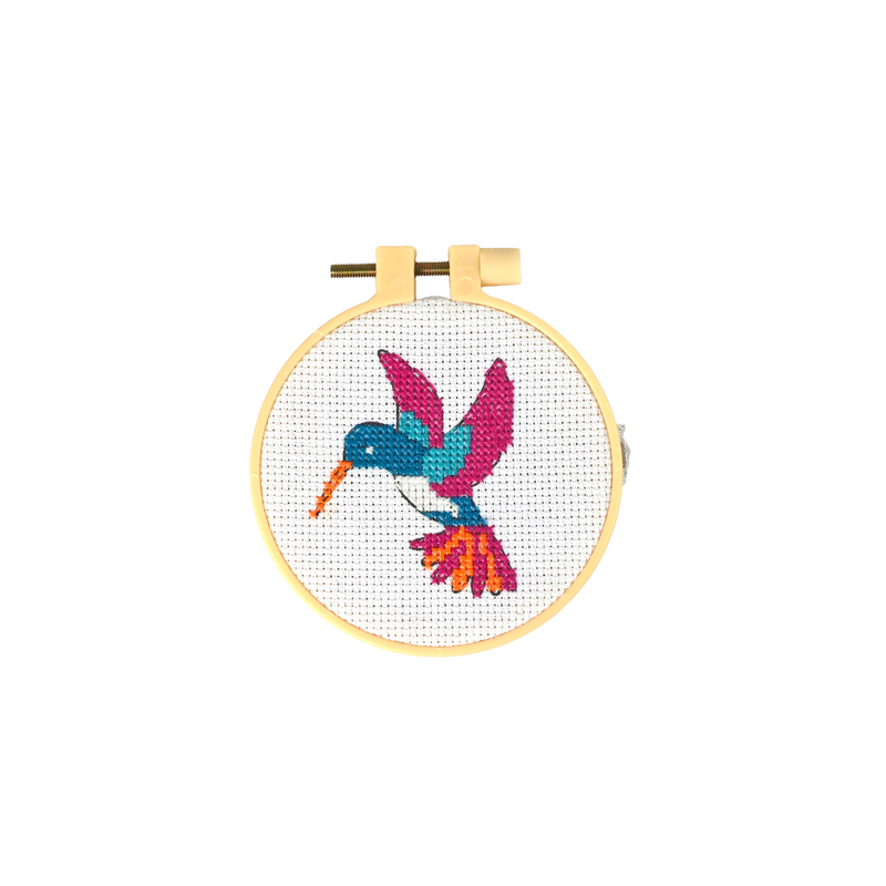 HUMMINGBIRD CROSS STITCH KIT